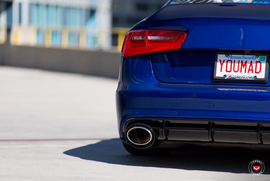 Детали экстерьера Audi A6 Sedan on Vossen Wheels (VPS-318) (4G, C7) 2016 года  (фото 55 из 59)